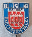 BSG Landbau (Bad Langensalza) Thüringen  *stick pin*