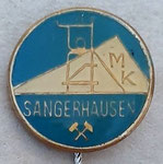 BSG MK-Mansfeld Kombinat (Sangerhausen) Sachsen-Anhalt  *stick pin*