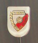 FK Radnik (Smederevska Palanka) 1966  *stick pin*