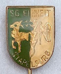 SG Einheit (Stapelburg) Sachsen-Anhalt  *stick pin*