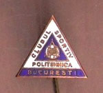 C.S. Politehnica (Bucureşti)  *brooch* 