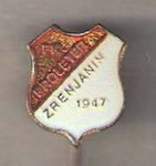 FK Proleter (Zrenjanin) 1947  *stick pin*