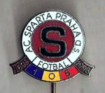 AC Sparta (Praha)  105 (let)  1893 1998  *stick pin*