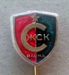 ЖСК Спартак (Варна) бели букви  *игла* - JSC Spartak (Varna) white letters  *stick pin*