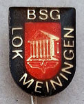 BSG Lokomotive (Meiningen) Thüringen  *stick pin*