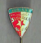 TJ Slovácká Slavia (Uherské Hradiště)  110 Let  *stick pin*