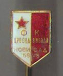 ФК Црвена звезда (Нови Сад) '58 '78 - FK Red Star (Novi Sad) '58 '78  *stick pin*