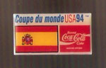 Coupe du Monde USA 94  SPAIN   Coca Cola  *pin*