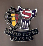 Belgium - Faroe Islands  WORLD CUP 94   22. 05. 93  *pin*