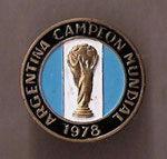 Argentina Campeon Mundial 1978  *brooch*