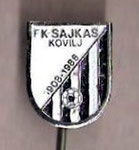 FK Sajkas (Kovilj) 1908-1988  *stick pin*