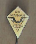 ФК Железничар (Београд) 1926-86 - FK Zheleznichar (Beograd) 1926-86  (DV 31)  *stick pin* 