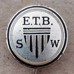 E.T.B. Schwarz-Weiss (Essen) Nordrhein-Westfalen  *stick pin*