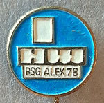 BSG IHW Alex 78 (Berlin) Berlin  *stick pin*