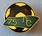 Левски - Спартак (София) 75  *брошка* - Levski - Spartak (Sofia) 75 years  *brooch*