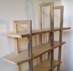 Atelier Marquis - ébénisterie d'art - biliothèque étagère démontable bois massif