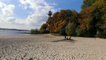 Blankenese, the beach last autumn