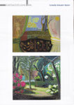 Faltblatt zur Ausstellung, Kunstausstellung Kühl, 2015 / 2016