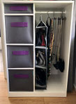 Filzkörbe Kleiderschrank