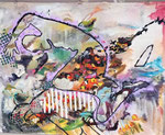 No 4, 130x160, Öl und Acryl auf Leinwand, 2020