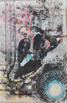 No 2, 156x100, Acryl auf Papier, 2020