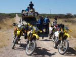 NAMIBIA MOTORRADREISEN ENDUROTOUREN QUADTOUREN GELÄNDEWAGENTOUREN ABENTEUERREISEN OFFROADTOUREN
