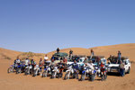 NAMIBIA MOTORRADREISEN ENDUROTOUREN QUADTOUREN GELÄNDEWAGENTOUREN ABENTEUERREISEN OFFROADTOUREN / NAMIBIA DESERT RHINO  WINDHOEK  KHOMASHOCHLAND OMARURU SPITZKOPPE BRANDBERG UIS TWYFELFONTEIN GAI AS UGAB RIVER MESSUM CRATER CAPE CROSS SKELETON COAST 