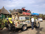 LANDCRUISER "MULI" KOIIMASIS TIRAS MOUNTAINS NAMIBIA MOTORRADREISEN ENDUROTOUREN QUADTOUREN GELÄNDEWAGENTOUREN ABENTEUERREISEN OFFROADTOUREN / NAMIBIA KALAHRI FISHRIVER CANYON SOSSUSVLEI