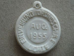 Medaille, Grundschule Lichte 1955, RS