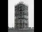 Der eingerüstete Wasserturm 1928, 