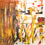 Walking Man. 120x 120cm