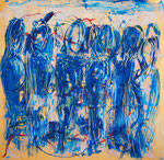 Blue Hour. 120 x 120 cm