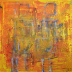 Sitting on the garden bench 150 x 150 cm