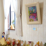 【絵画サークル展/カフェ ギャラリーにて】2024年9月2日～10月末《Winter Room》F4