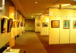 【第11回洋画グループ展】2011年11月30日～12月5日 作品数：63点（オリジナル画42点、摸写画21点）※画像掲載の了解を得ておりませんので、メンバーのオリジナル作品は、ぼかしてUPさせて頂きます。