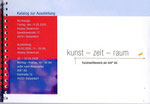 Kunstwettbewerb "Kunst-zeit-raum" AIA AG, Düsseldorf, 2009 
