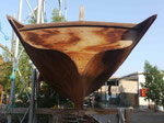 Auf der Dhauwerft von Sur, Oman
