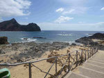 Am Ende von Porto Santo
