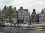 Die "tanzenden Häuser" in Amsterdam