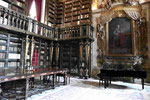 Die Barockuniversitätsbibliothek in Coimbra, Nordportugal
