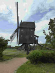 Bockwindmühle im Mühlenmuseum Gifhorn