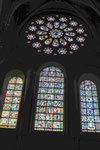 Kirchenfenster an der Kathedrale von Chartres, Frankreich