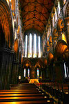 Chor der St. Munroe Cathedral in Glasgow, Schottland