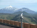 Drei Ansichten des El Teide, Teneriffa, Spanien
