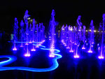 Wasserspiele in einem neuen Park von Eriwan, Armenien
