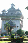 Das Siegestor in Vientiane/Laos