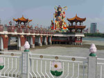 Kriegsgott am Lotossee, Kaoshung, Taiwan