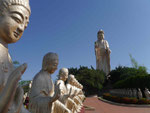 Buddha-Statue im "Land des großen Buddha", Fo Guang Shan Kloster, Taiwan