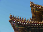Dächer in der Verbotenen Stadt, Peking, China