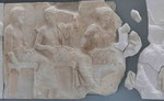Marmorfries im Akropolismuseum Athen